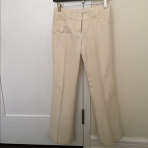 Theory Cream pants 28” waist